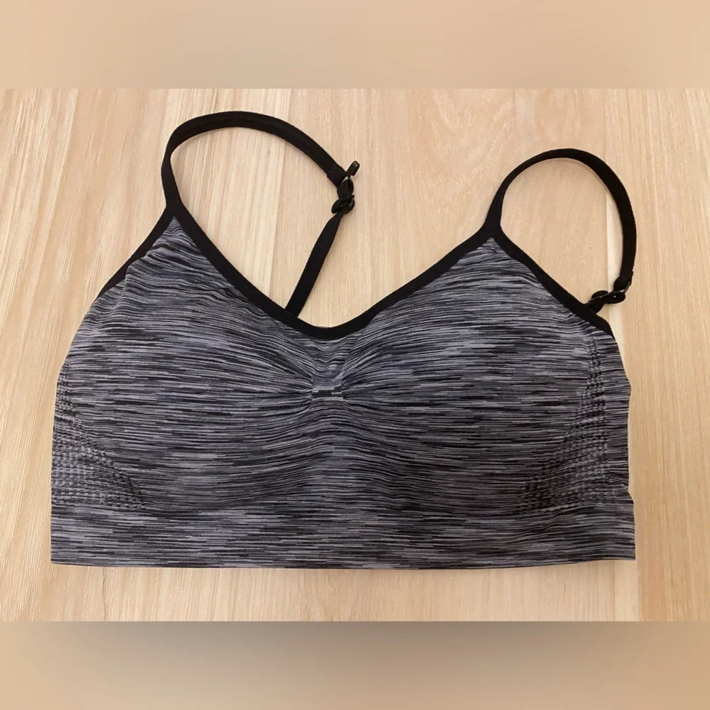 Women's Black and Gray Sport Bra set of two St Eve - Picture 6 of 11